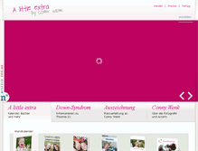 Tablet Screenshot of alittleextra.de